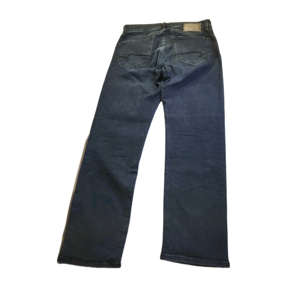 Mavi Jeans Mens 32x30 Zach Straight Leg Faded Stretch Flex Denim Pants Dark Blue - Picture 5 of 16